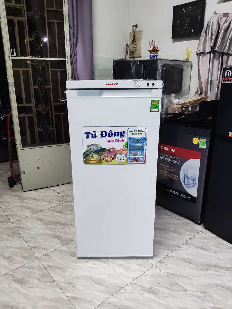 Tủ đông Sanaky 150L 5 ngăn Trắng. Mua bán Tủ lạnh tại Quận Gò Vấp Tp Hồ Chí Minh được đăng bởi hai dang hình 1