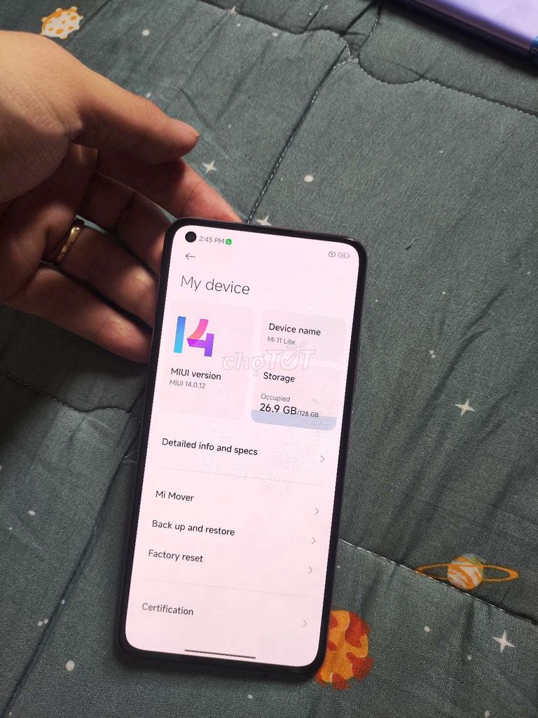 Bán xiaomi 11 lite 5g