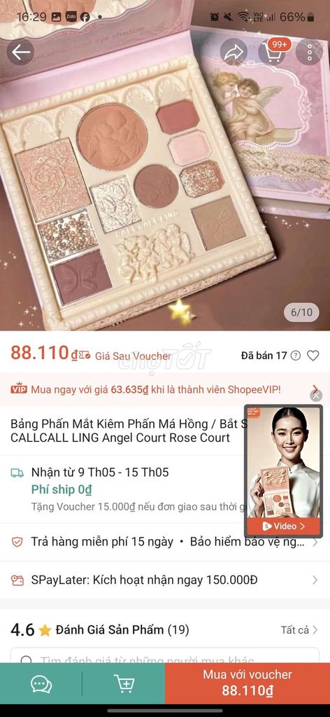 bảng phấn mắt mua dư nguyên siu ch bốc giá k giảm. Mua bán Phụ kiện thời trang khác tại Thành phố Biên Hòa Đồng Nai được đăng bởi Kim nguyễn hình 1
