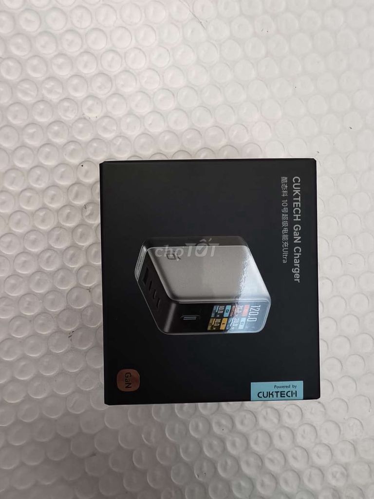 Sạc CUKTECH 10untral  Đen. Mua bán Phụ kiện (Màn hình, Chuột...) tại Huyện Tứ Kỳ Hải Dương được đăng bởi khanh hình 1