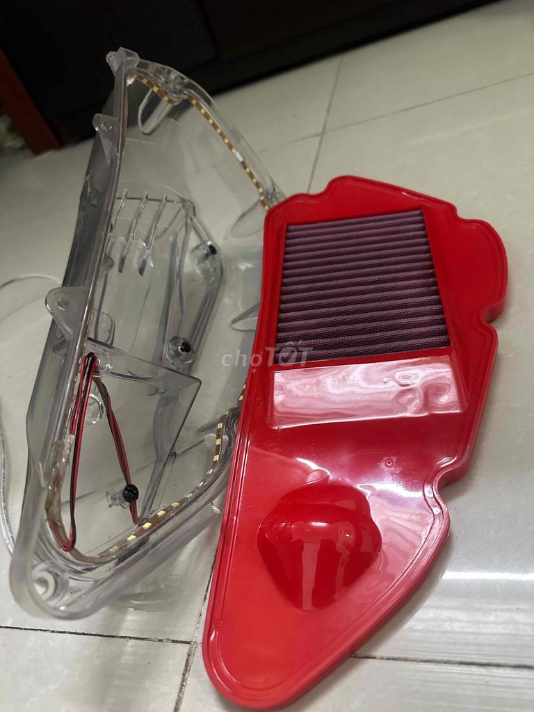 lọc gió màu trong suốt dành cho SH. Mua bán Phụ tùng xe tại Quận Cẩm Lệ Đà Nẵng được đăng bởi Lê Ngọc Chung hình 2
