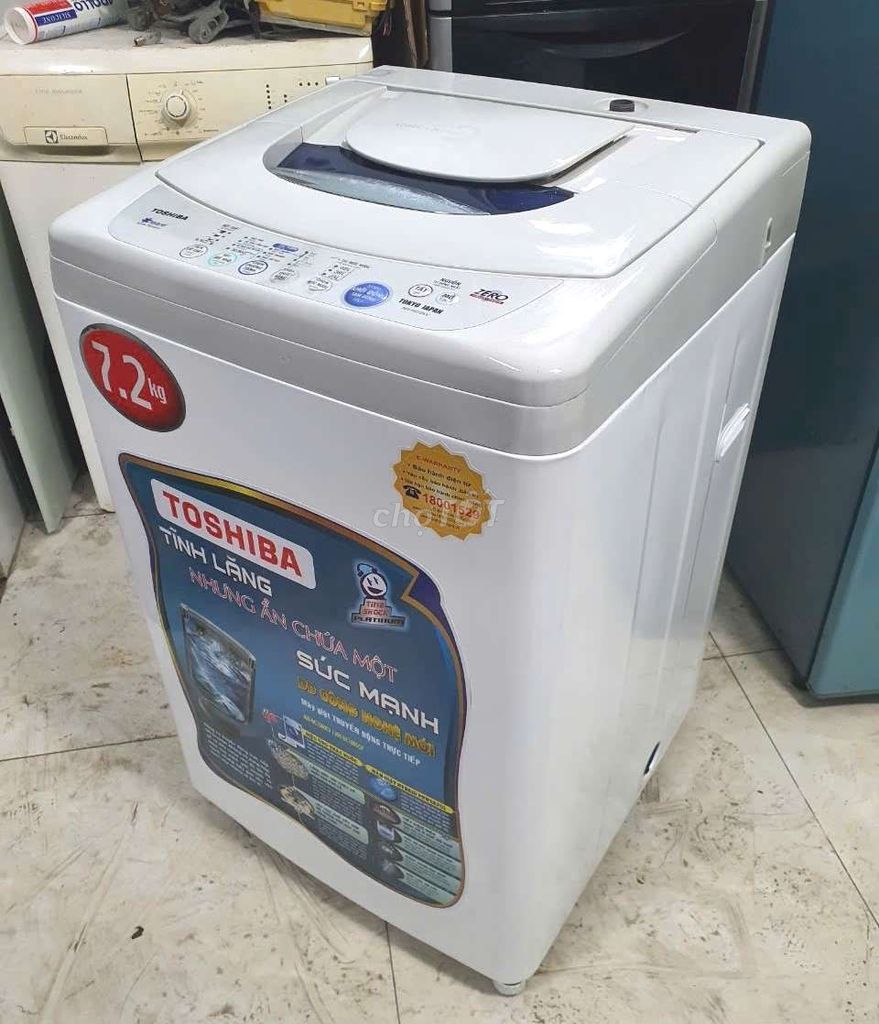 Bán máy giặt toshiba 7,2kg có BH bao ship