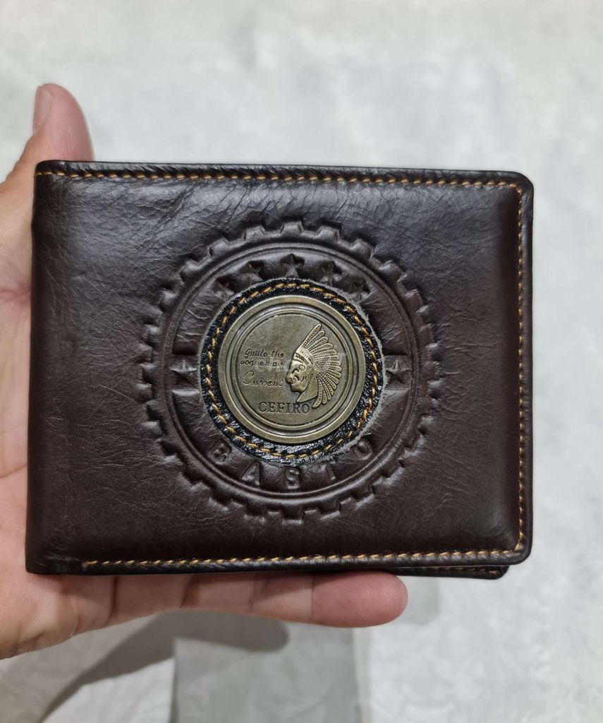 Ví nam da bò kiểu ngang Mới 100%. ###. Mua bán Túi xách tại Quận Gò Vấp Tp Hồ Chí Minh được đăng bởi Anh Ba  Hàng hiệu tuyển Chuyên bán Online uy tín hình 1