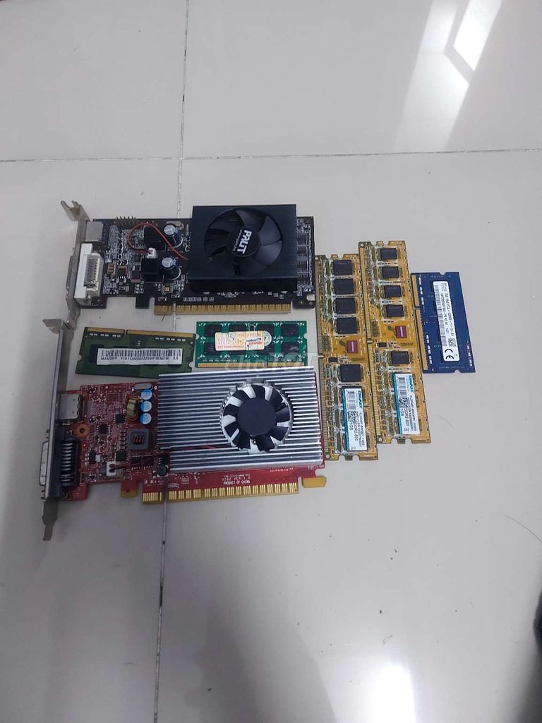 Xác đồ điện tử vga + ram dùng bth