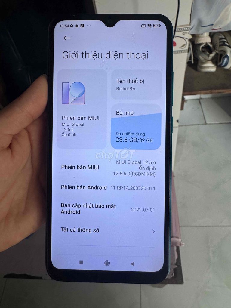 Xiaomi Redmi 9A 32GB Xanh ngọc. Mua bán Điện thoại tại Huyện Bình Chánh Tp Hồ Chí Minh được đăng bởi khánh yên hình 1
