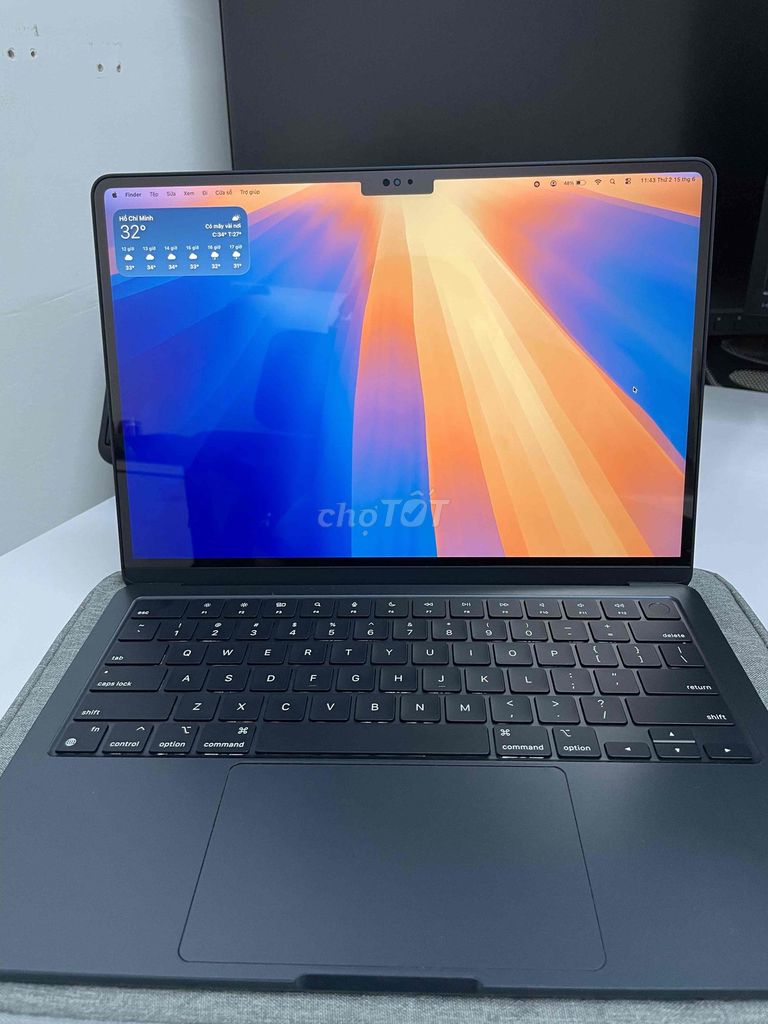 Apple Macbook Air M2 16GB/256GB Xanh. Mua bán Laptop tại Quận Tân Bình Tp Hồ Chí Minh được đăng bởi Tuấn Nguyễn hình 1