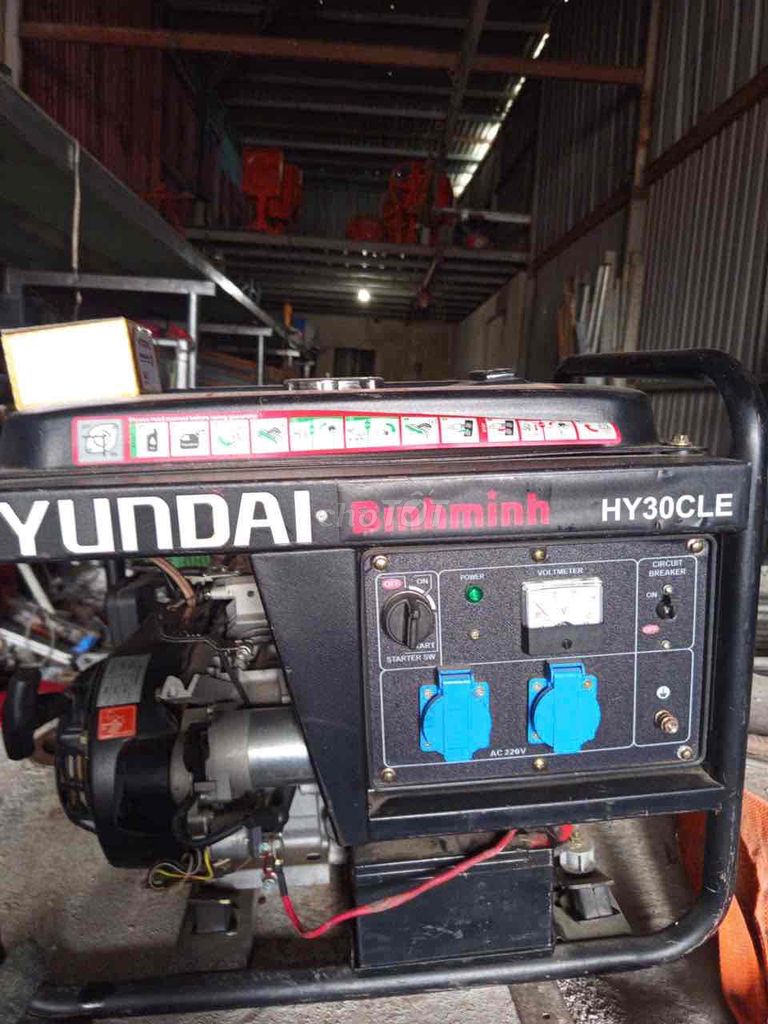 Máy phát điện Hyundai HY30CLE. Mua bán Đồ chuyên dụng, Giống nuôi trồng tại Thành phố Vũng Tàu Bà Rịa - Vũng Tàu được đăng bởi Trần Minh hình 1