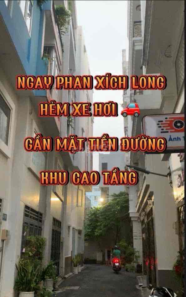 NHÀ NGAY PHAN XÍCH LONG - KHU ĐẸP CAO TẦNG