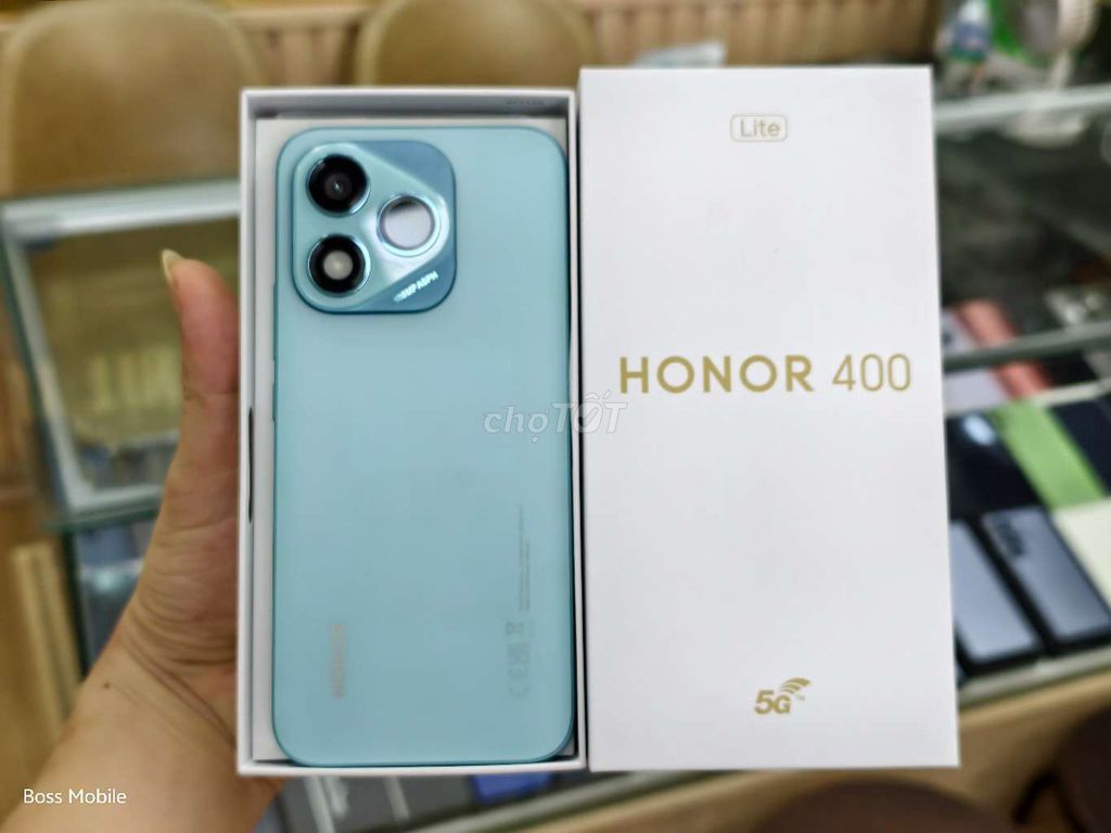 Honor 400 Lite 5G 12/256GB Xanh đẹp keng fullbox. Mua bán Điện thoại tại Quận Hai Bà Trưng Hà Nội được đăng bởi Boss Mobile hình 1