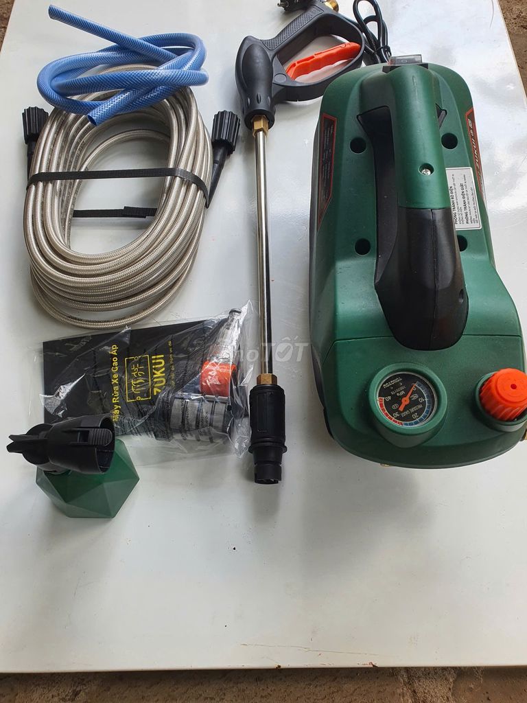 Máy rửa xe ZUKUI S7 2800W có chỉnh áp. Mua bán Đồ chuyên dụng, Giống nuôi trồng tại Huyện Thống Nhất Đồng Nai được đăng bởi Điện Thủy Khí  hình 1