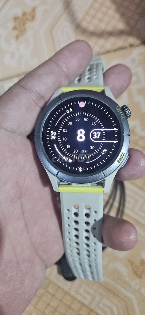 Amazfit Cheetah Round Trắng Đã sử dụng. Mua bán Thiết bị đeo thông minh tại Quận 3 Tp Hồ Chí Minh được đăng bởi Nguyễn hình 1