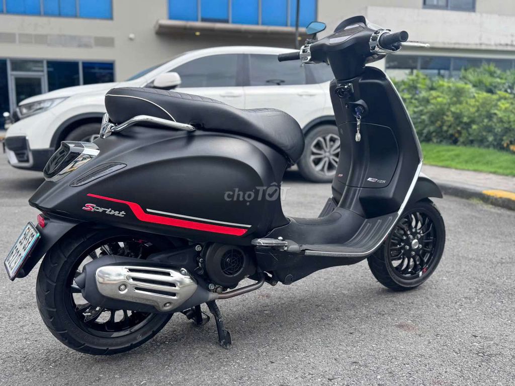 Piaggio Vespa Sprint 125Cc ABS 2022 Đen mờ. Mua bán Xe máy tại Thành phố Thủ Đức Tp Hồ Chí Minh được đăng bởi ku tủn  hình 4