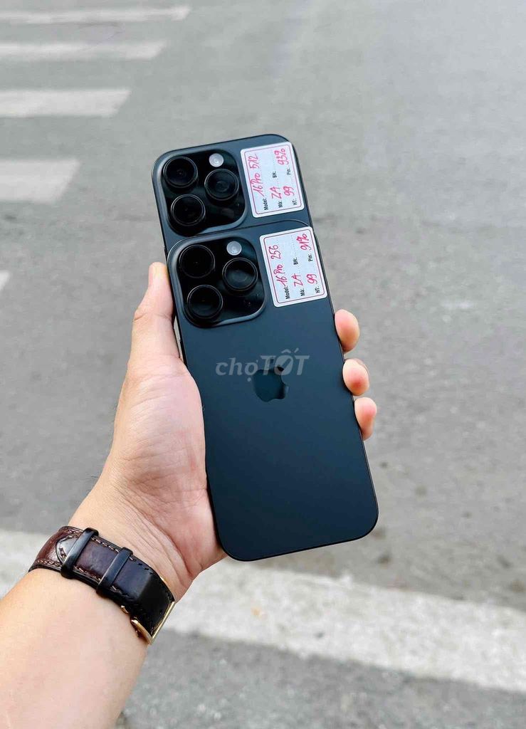 Apple iPhone 16 Pro 256/512gb Black ZA pin 9X. Mua bán Điện thoại tại Quận Đống Đa Hà Nội được đăng bởi Quý Hoàng hình 1