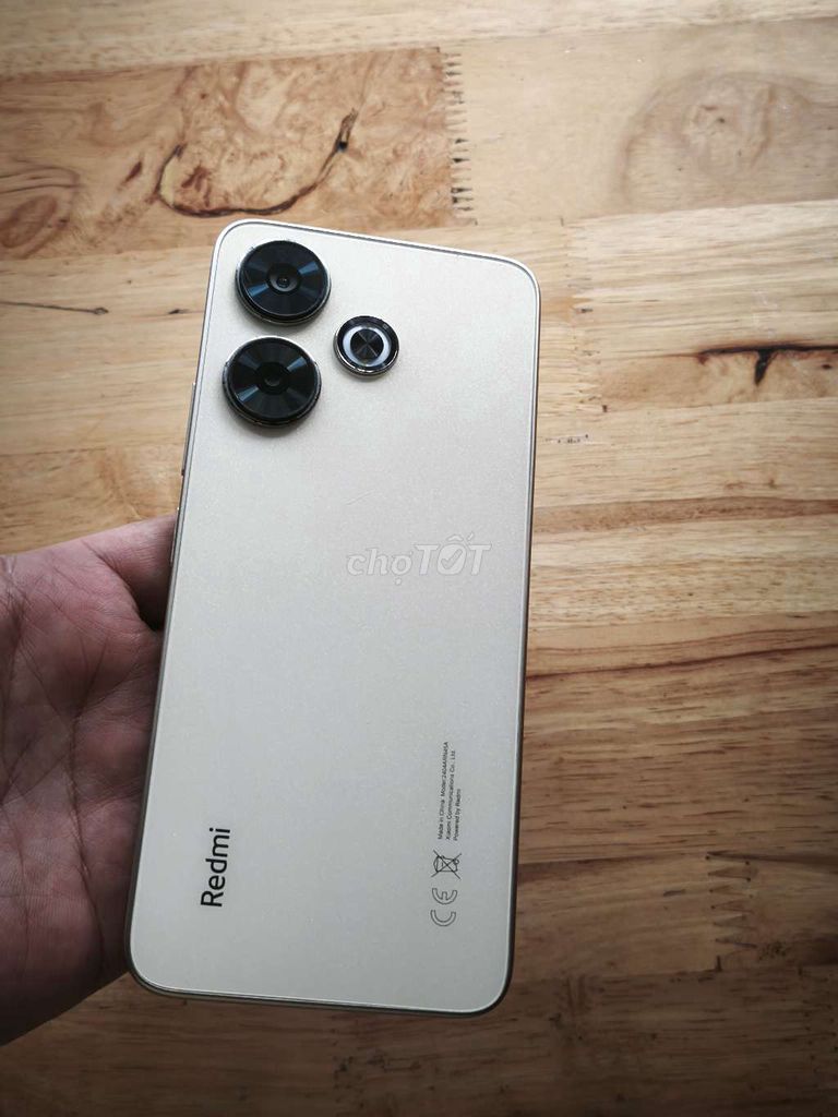 Xiaomi Redmi 13 (128GB) vàng. Mua bán Điện thoại tại Thành phố Thủ Đức Tp Hồ Chí Minh được đăng bởi NGUYỄN BẰNG hình 1