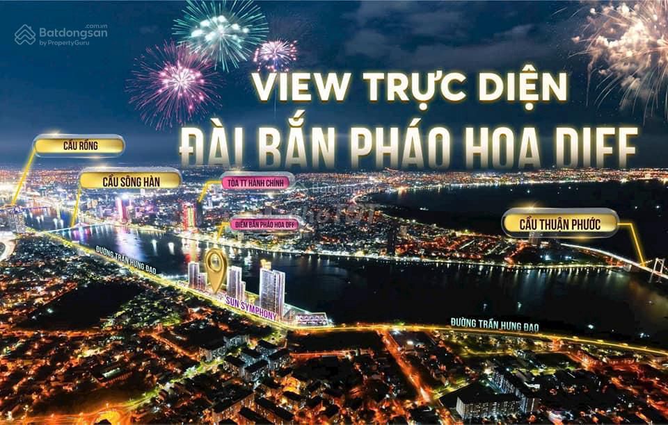 CĂN HOA HẬU STUDIO SUN SYMPHONY VỚI GIÁ THỊ NỞ, SỞ HỮU VIEW 3 TRONG 1.