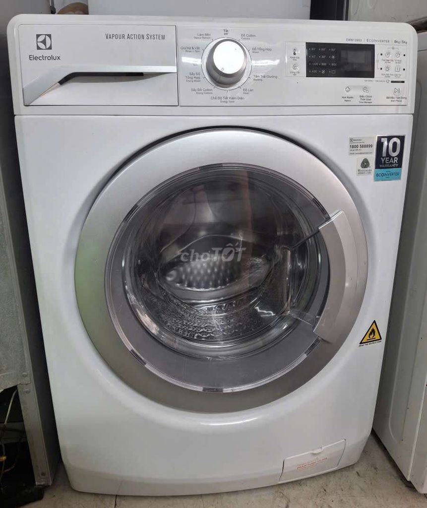 Máy giặt kèm sấy electrolux 8kg says 5kg inverter. Mua bán Máy giặt tại Quận 4 Tp Hồ Chí Minh được đăng bởi Tủ lạnh máy giặt hình 1