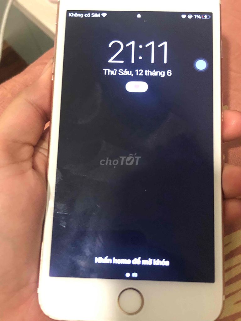 Apple iPhone 6 Plus 16GB Vàng hồng Hư loa ngoài. Mua bán Điện thoại tại Quận Bình Tân Tp Hồ Chí Minh được đăng bởi Cú Meo hình 1