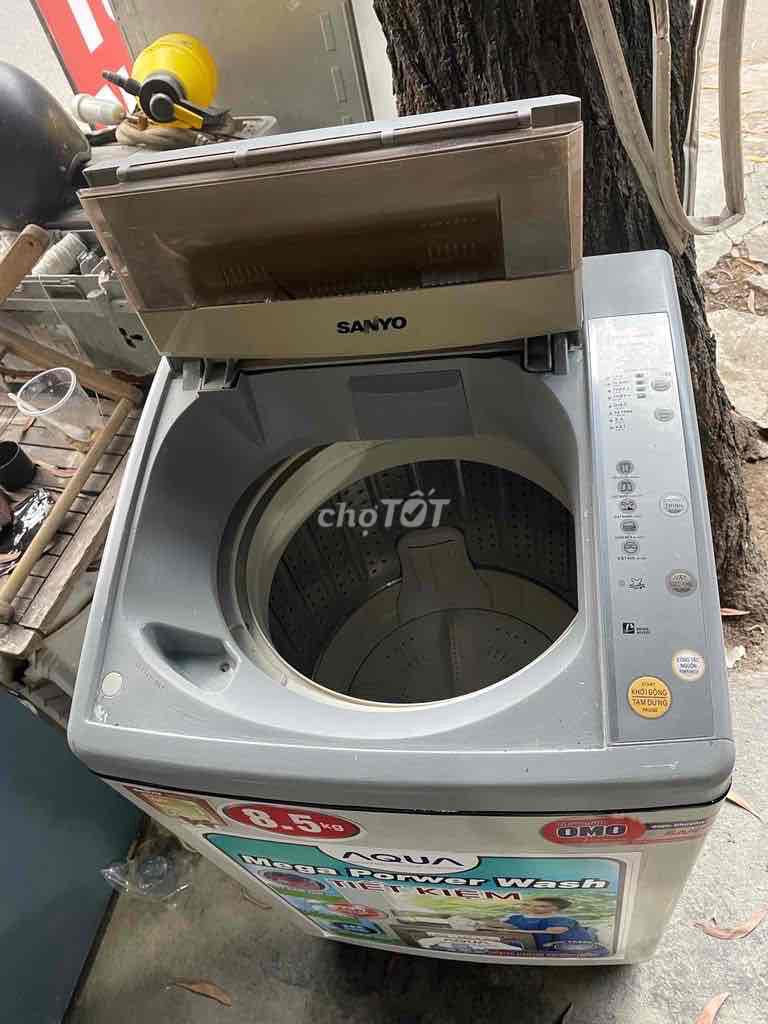 Máy giặt Sanyo 8.5kg Aqua Mega Power Wash. Mua bán Máy giặt tại Huyện Duy Xuyên Quảng Nam được đăng bởi Nguyễn Thanh Phước hình 1