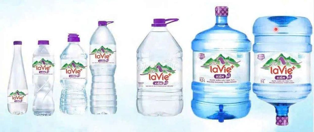LaVie Nước khoáng kiềm 500ml, 1.5L, 5L, 18.5L, 19L. Mua bán Đồ ăn, thực phẩm và các loại khác tại Quận Ninh Kiều Cần Thơ được đăng bởi Phạm Xuyên hình 1