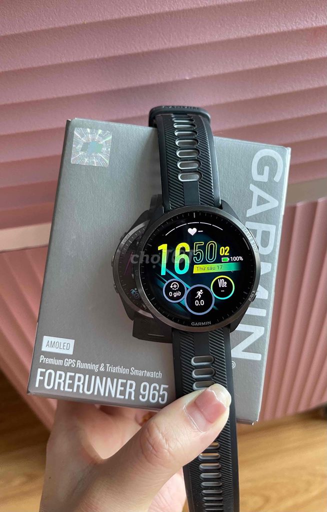 Đồng hồ Garmin Forerunner 965 đen