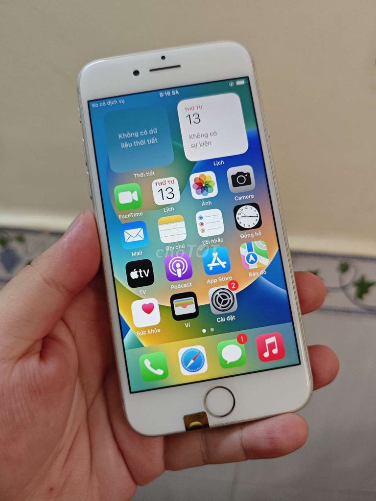 Apple iPhone 8 Trắng 64Gb. Mua bán Điện thoại tại Quận 6 Tp Hồ Chí Minh được đăng bởi OStar Mobile hình 1