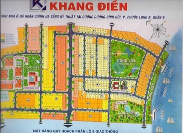 Bán lô biệt thự góc hai mặt tiền KDC Khang Điền, Diện tích 163m2/13 Tỷ