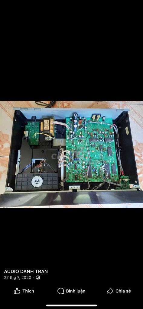 Đầu CD Sony 970 Đen Đã sử dụng. Mua bán Tivi, Âm thanh tại Quận 7 Tp Hồ Chí Minh được đăng bởi đinh quang thành hình 1