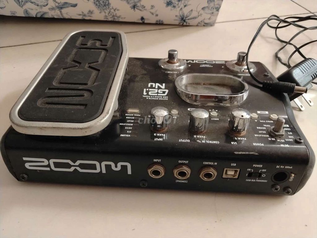 Bàn đạp hiệu ứng Zoom G2.1Nu Đen cũ. Mua bán Nhạc cụ tại Huyện Bình Chánh Tp Hồ Chí Minh được đăng bởi VAN DINH PHUONG THAO hình 1