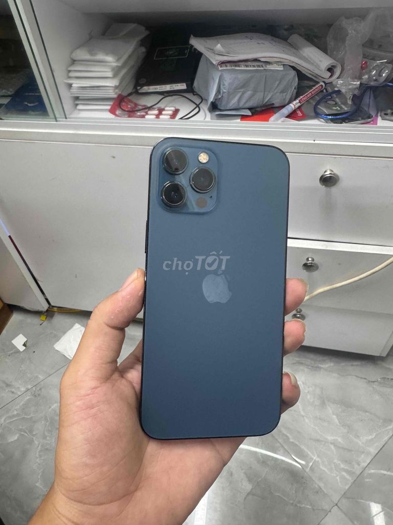 Apple iPhone 12 Pro Max 128GB Xanh Đã qua sử dụng. Mua bán Điện thoại tại Quận Hoàng Mai Hà Nội được đăng bởi Kiêuhuynhduc hình 1