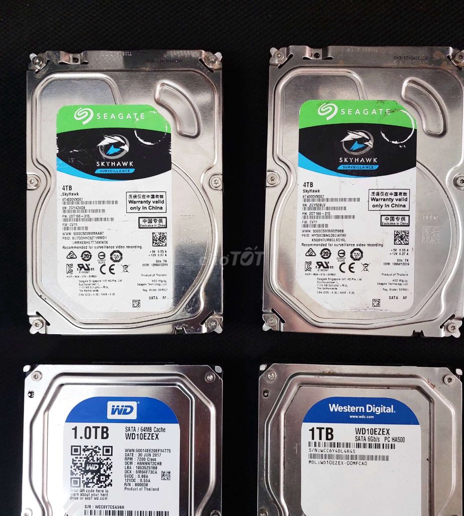 Ổ cứng HDD 4TB, 1TB. Mua bán Linh kiện (RAM, Card...) tại Quận Hoàng Mai Hà Nội được đăng bởi Nam Hải Computer hình 1