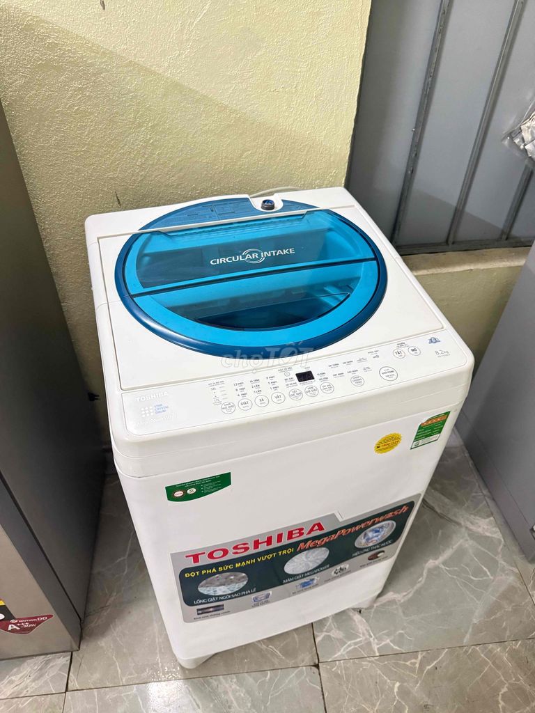 Máy giặt Toshiba 8.2kg Trắng Mega Power Wash. Mua bán Máy giặt tại Quận Bắc Từ Liêm Hà Nội được đăng bởi Nguyễn Ngọc Thành  hình 1