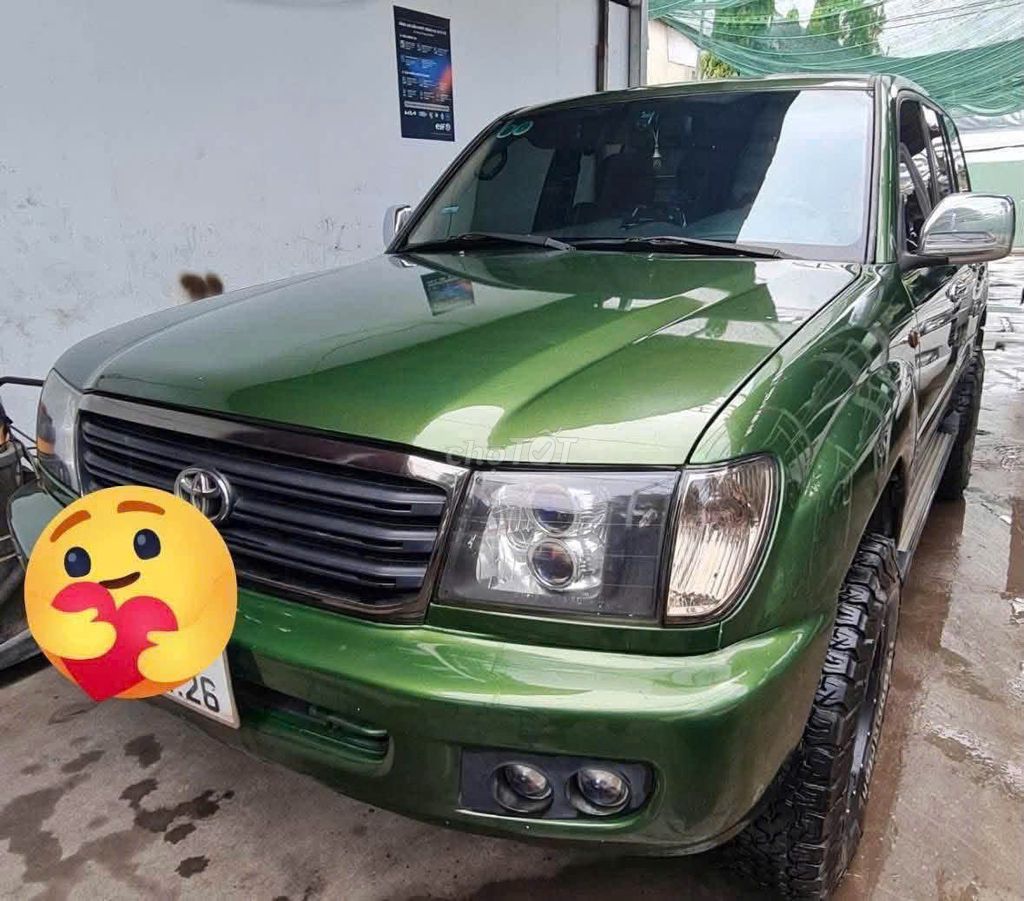 Toyota Land Cruiser 2005 Xanh lá 7 chỗ