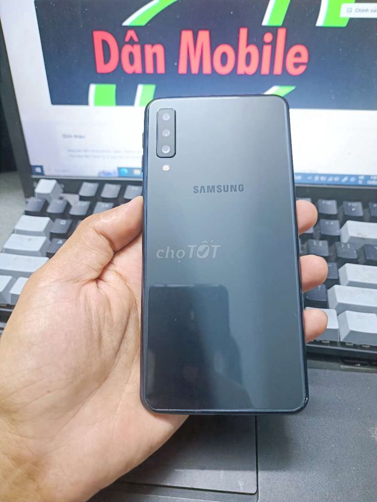 SAMSUNG A7 6GB.128GB MÁY VN 2 SIM FULL CN. Mua bán Điện thoại tại Quận Bình Thạnh Tp Hồ Chí Minh được đăng bởi Dân Mobile hình 1