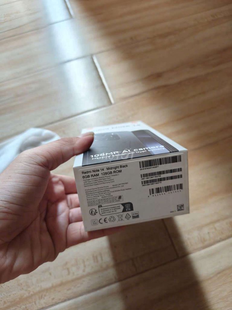Xiaomi Redmi Note 14 128GB Đen. Mua bán Điện thoại tại Quận Cẩm Lệ Đà Nẵng được đăng bởi tuấn hình 1