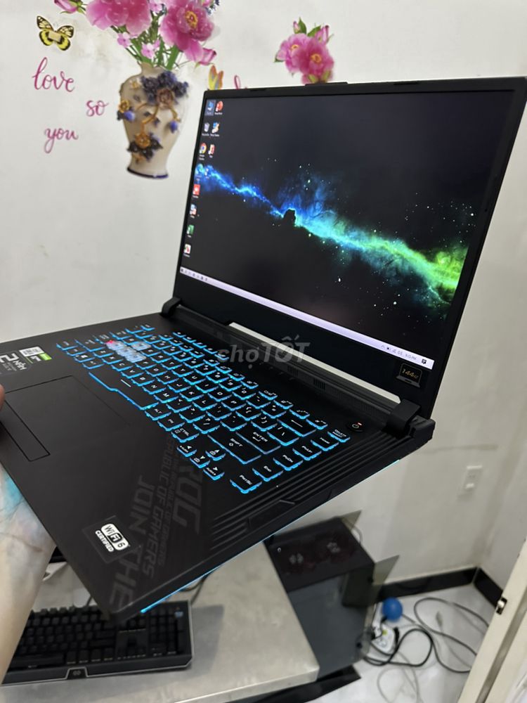 ASUS ROG Strix G512 Máy Zin Gaming Đèn LED 7 Màu