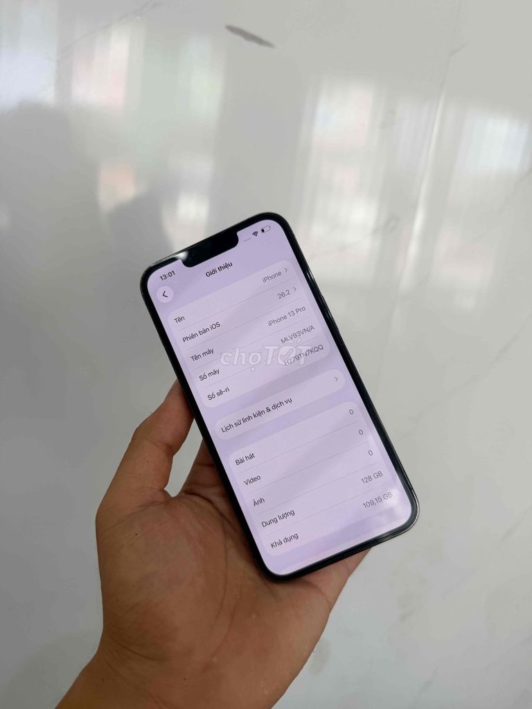 Apple iPhone 13 Pro 128GB Xám. Mua bán Điện thoại tại Quận Ngũ Hành Sơn Đà Nẵng được đăng bởi Nghĩa  hình 1