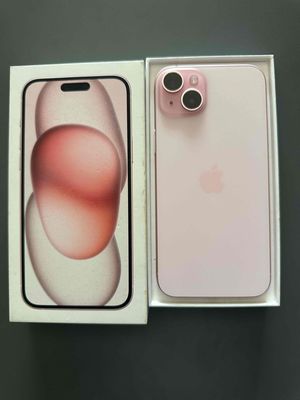 15 plus  128G màu hồng máy TGDĐ đẹp 99% Fullbox. Mua bán Điện thoại tại Quận Ninh Kiều Cần Thơ được đăng bởi hoàng khải