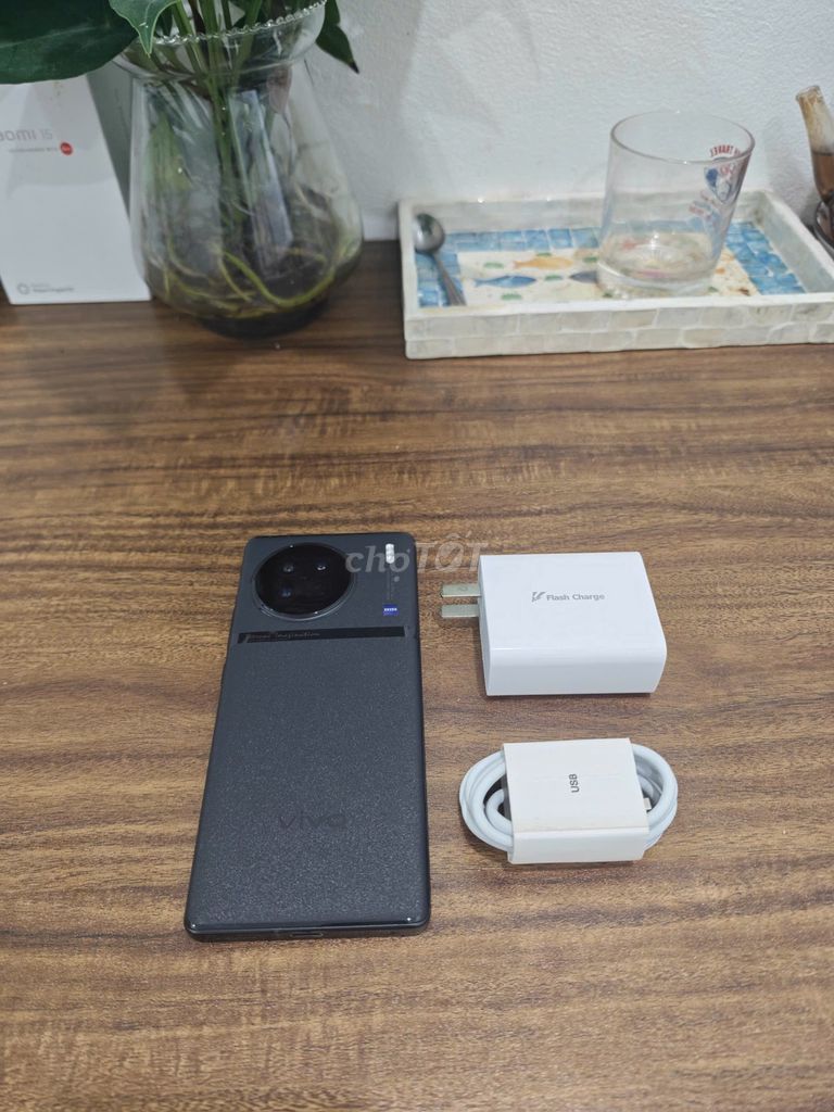 Vivo X90 5G Đen 8/256 pin 100% sạc 80w có ship COD. Mua bán Điện thoại tại Quận Hoàng Mai Hà Nội được đăng bởi Trần Ngọc Hiếu hình 1