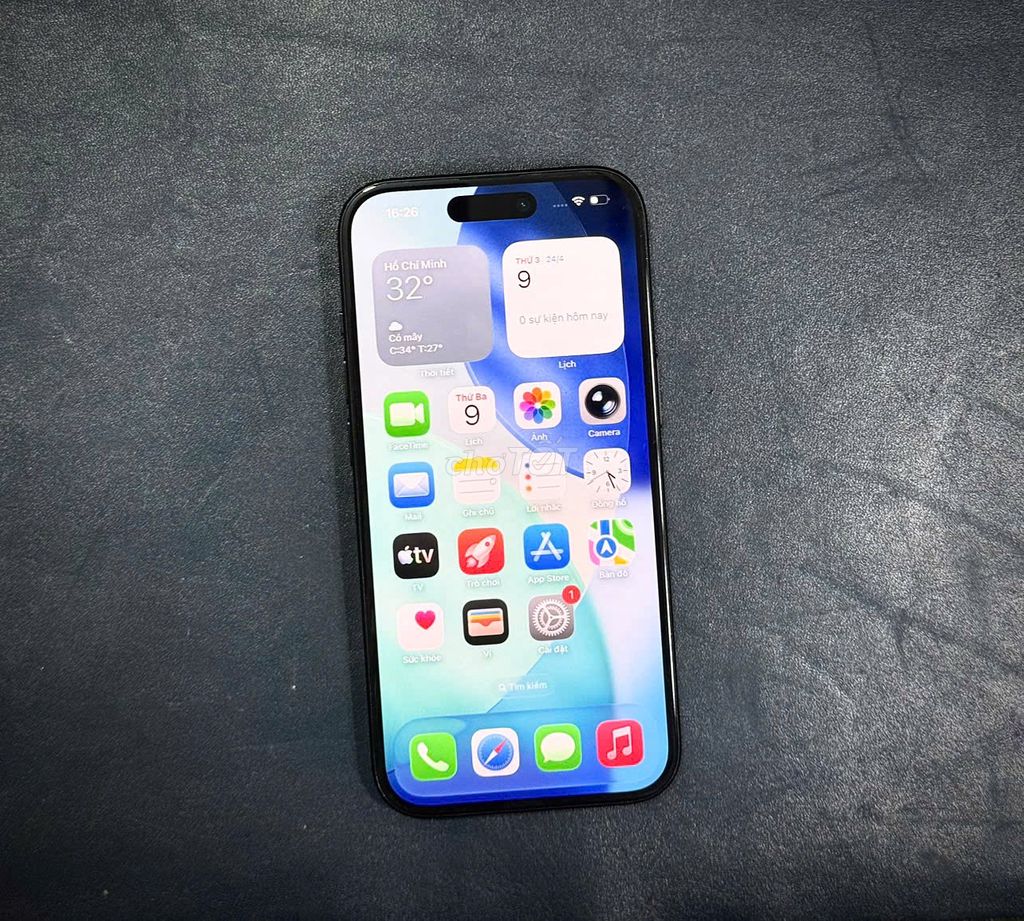 iPhone 15 QT KH/A 128 đen như tin đăng gl. Mua bán Điện thoại tại Quận 3 Tp Hồ Chí Minh được đăng bởi T83 hình 1