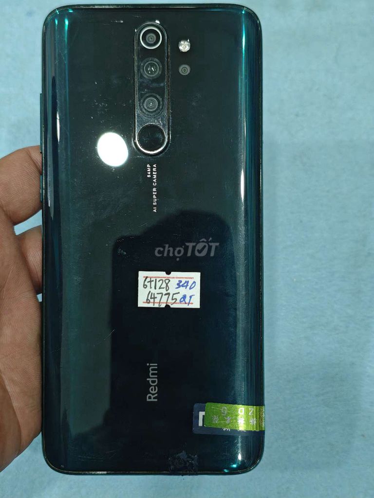 Xiaomi Redmi Note 8 Pro 6/128GB Xanh. Mua bán Điện thoại tại Quận Hoàng Mai Hà Nội được đăng bởi Nguyennoi hình 1
