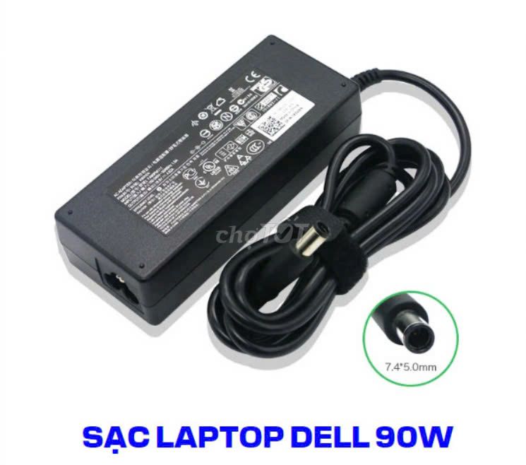 💛Sạc Laptop Dell 90W 19.5V-4.62A Đầu Kim To