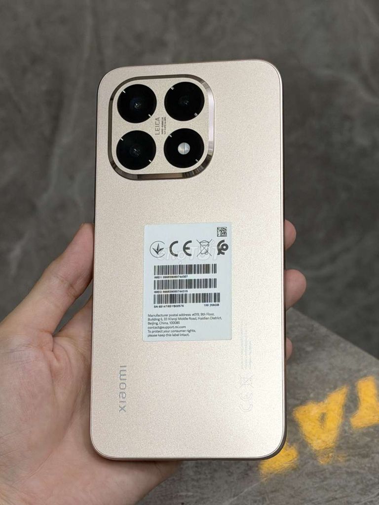 🔥 Xiaomi Mi 15T 5G Gold / Còn BH 03/2028. Mua bán Điện thoại tại Quận Cẩm Lệ Đà Nẵng được đăng bởi Good Phone hình 1
