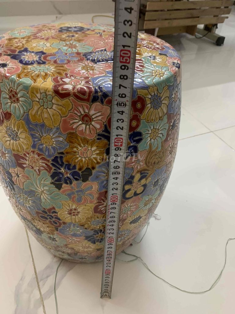 Đôn sứ Gốm sứ Hoa bách hoa. Mua bán Cây cảnh, đồ trang trí tại Huyện Hoài Đức Hà Nội được đăng bởi Ali hình 1