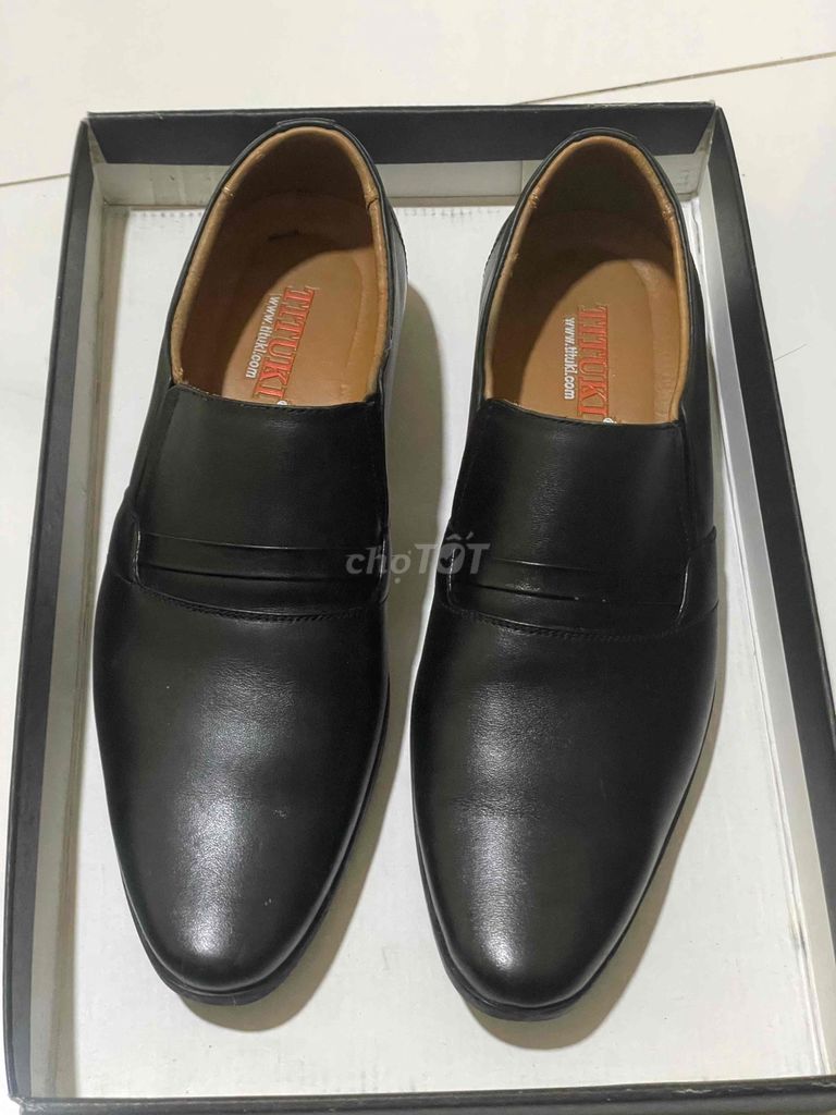 Giày tây Nam Tituki Đen size 39-40. Mua bán Giày dép tại Quận 8 Tp Hồ Chí Minh được đăng bởi Le Khac Du hình 1