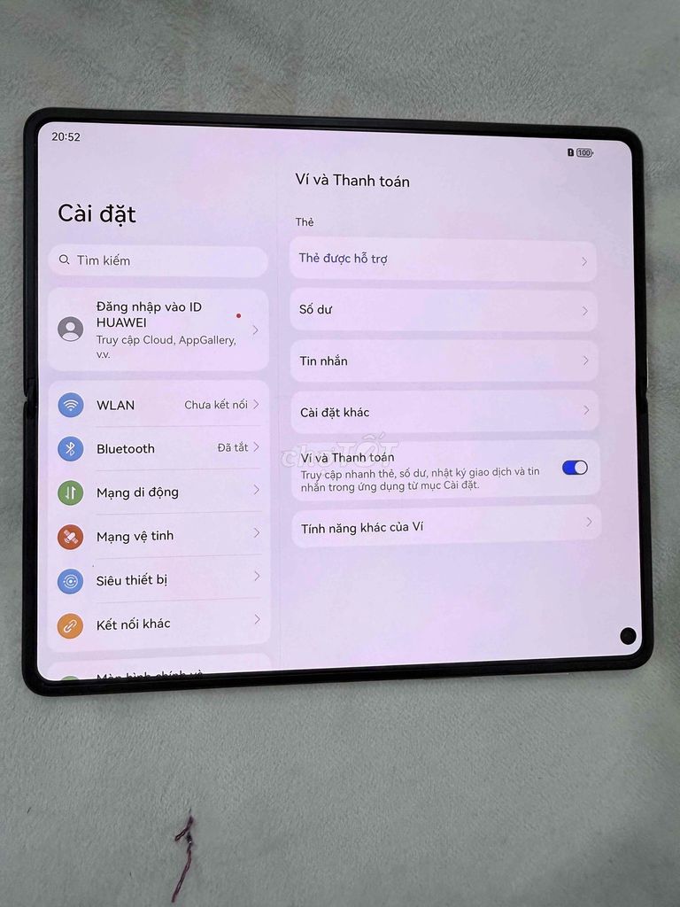 Điện thoại gập Huawei Vàng hồng. Mua bán Điện thoại tại Quận Phú Nhuận Tp Hồ Chí Minh được đăng bởi  Kim ngọc hình 1