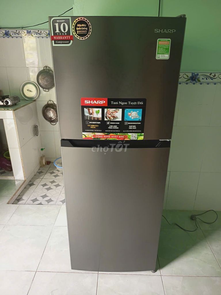 TỦ LẠNH SHARP 215L/197L TRẢ GÓP MỚI 100%. Mua bán Tủ lạnh tại Quận 3 Tp Hồ Chí Minh được đăng bởi BẢO ĐIỆN MÁY TRẢ GÓP hình 1