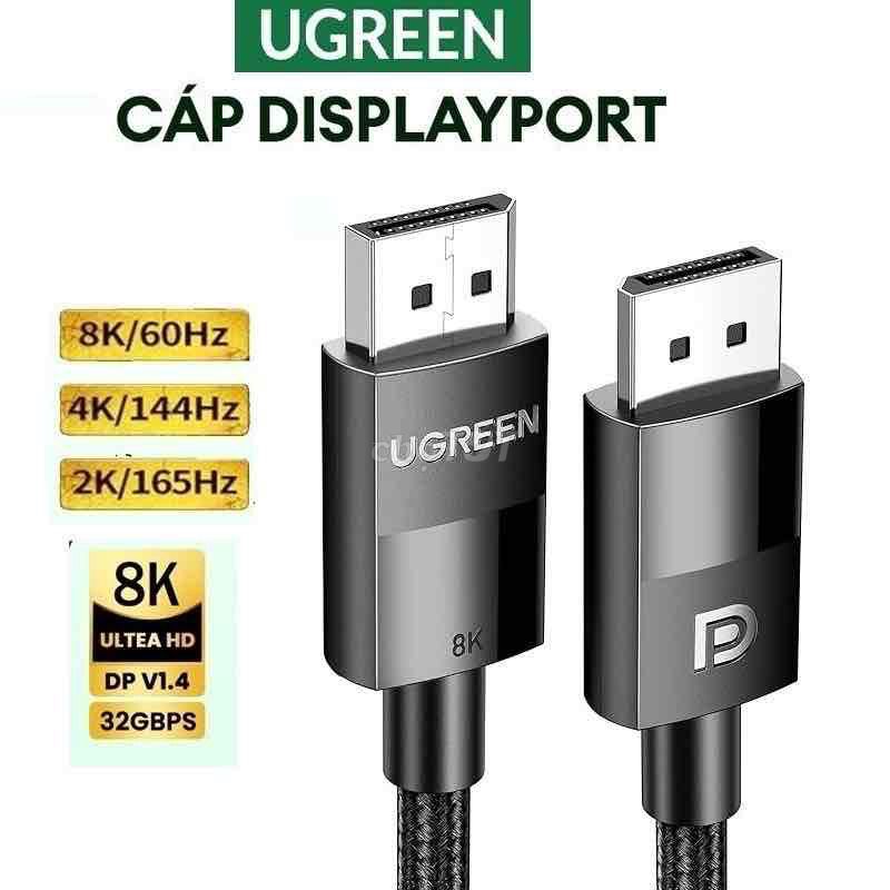 Cáp DisplayPort UGREEN 1.4 8K/60Hz, 2m. Mua bán Phụ kiện (Màn hình, Chuột...) tại Thành phố Thủ Dầu Một Bình Dương được đăng bởi Tram Nguyen hình 1