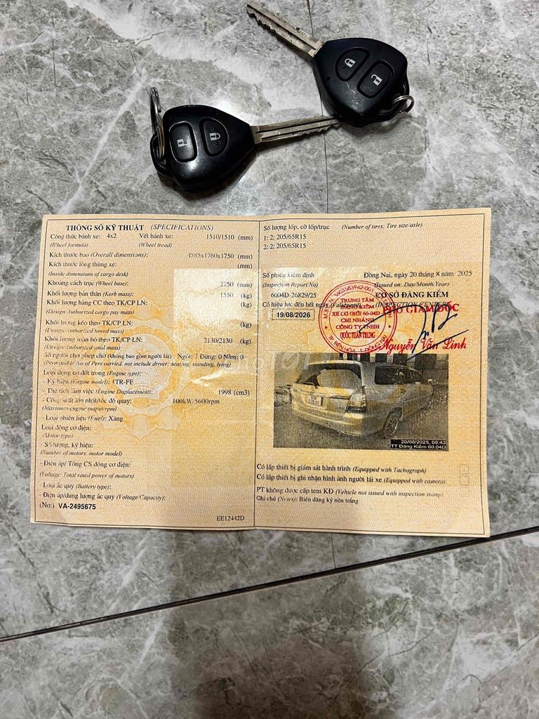 Toyota Innova 2014 -2.0E xe Chuẩn gia đình xịn. Mua bán Ô tô tại Thị xã Tân Uyên Bình Dương được đăng bởi oto bay quynh  hình 15