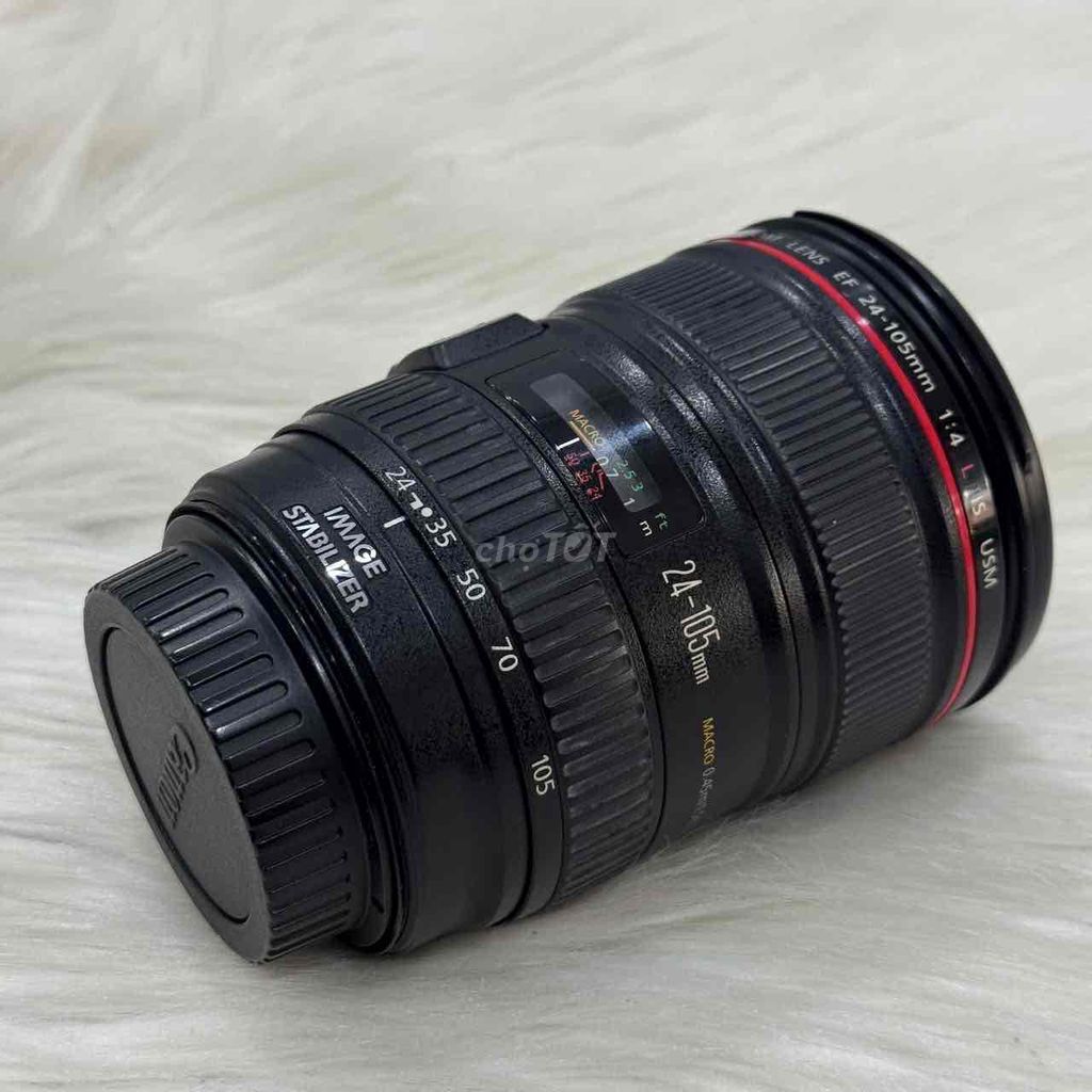 Ống kính Canon 24-105 F4 L IS USM Đen. Mua bán Máy ảnh, Máy quay tại Quận 5 Tp Hồ Chí Minh được đăng bởi Phan Thế Phong  hình 1