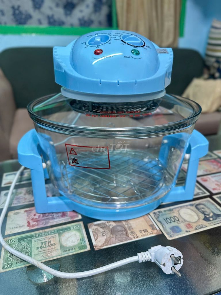 Lò nướng thủy tinh ARGO Xanh dương. Mua bán Bếp, lò, đồ điện nhà bếp tại Quận Bình Thạnh Tp Hồ Chí Minh được đăng bởi Pheng Nge hình 1